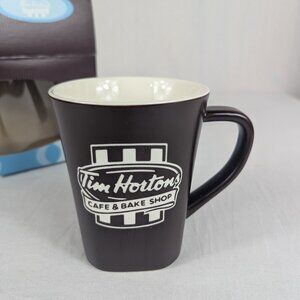 Tim Hortons Coffee Mug Always Fresh Baking Brewing Ready For Your Next Cup NEW
